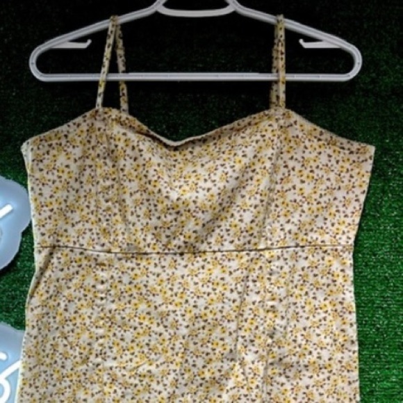 wild fable Dresses & Skirts - Wild fable Sunflower spaghetti strap minidress size XL
